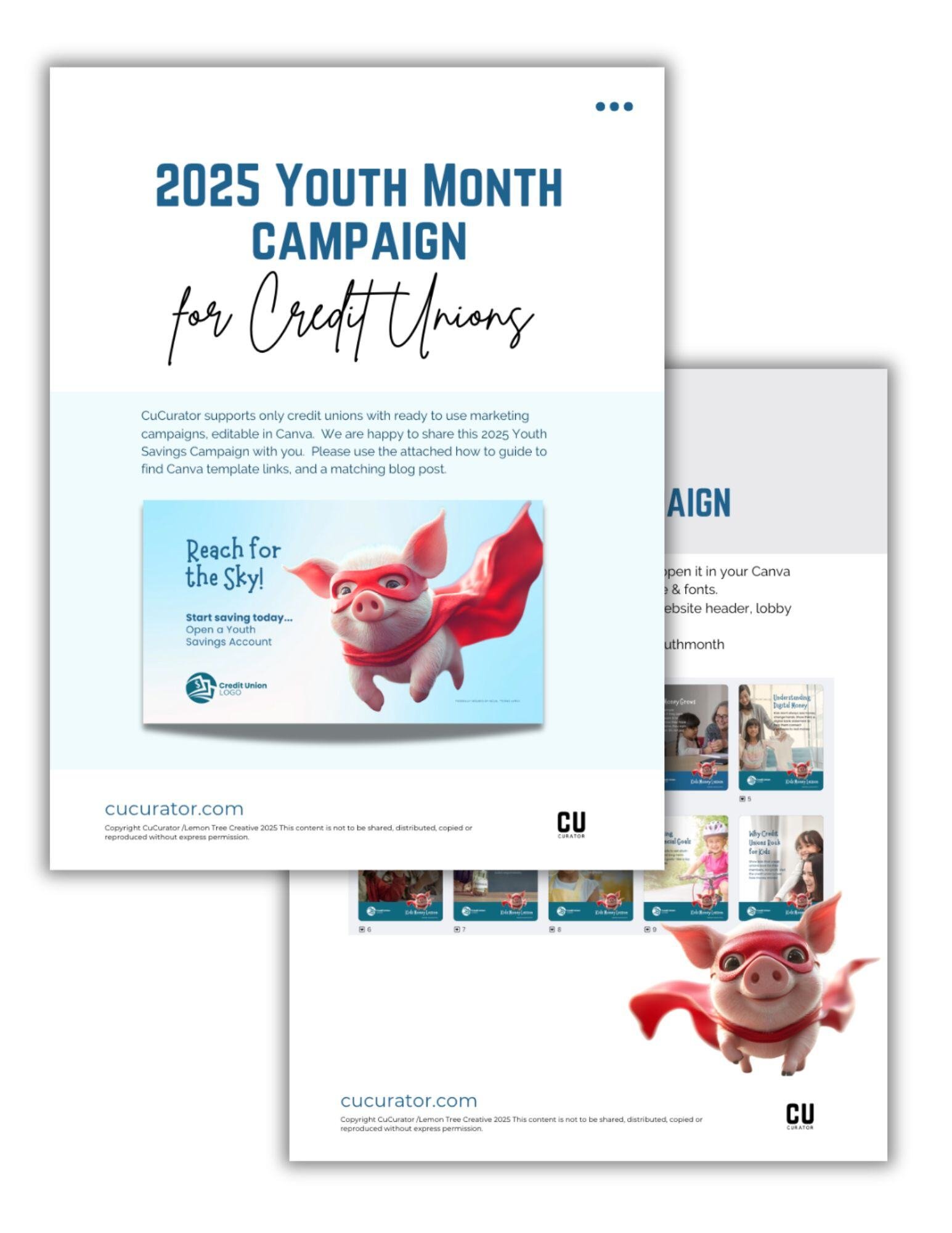 Download free credit union social media posts for Youth Month—engage young members with ready-to-use content.